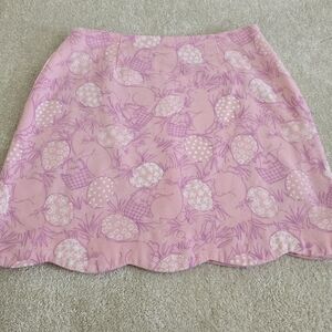 Lilly Pulitzer  Pink Mini Skirt